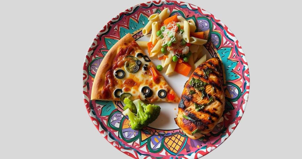 Standard dinner plate