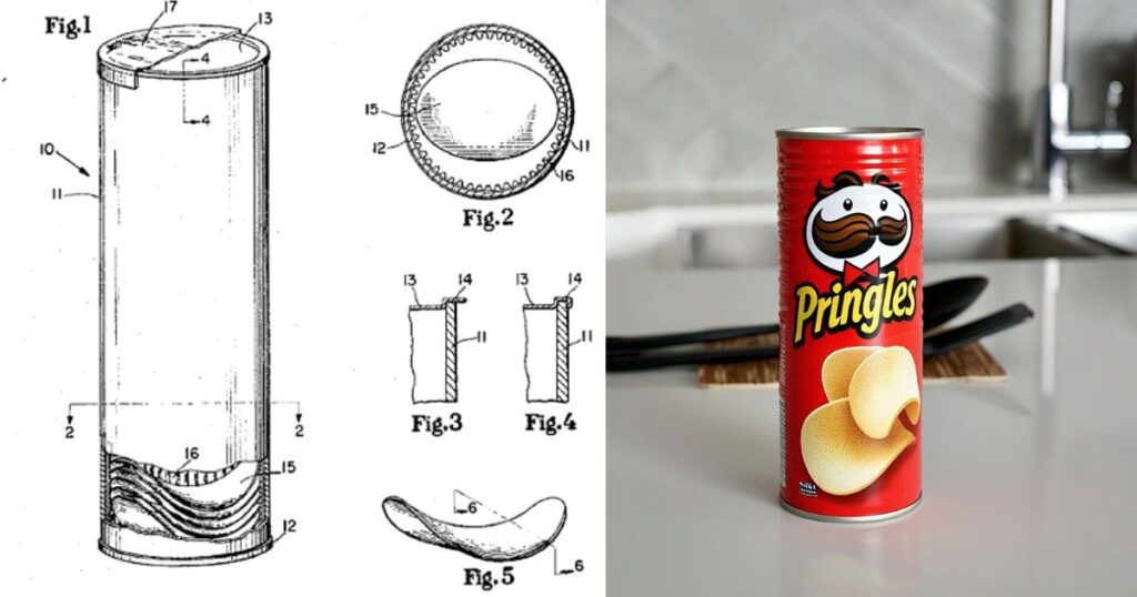 how tall is a pringles can