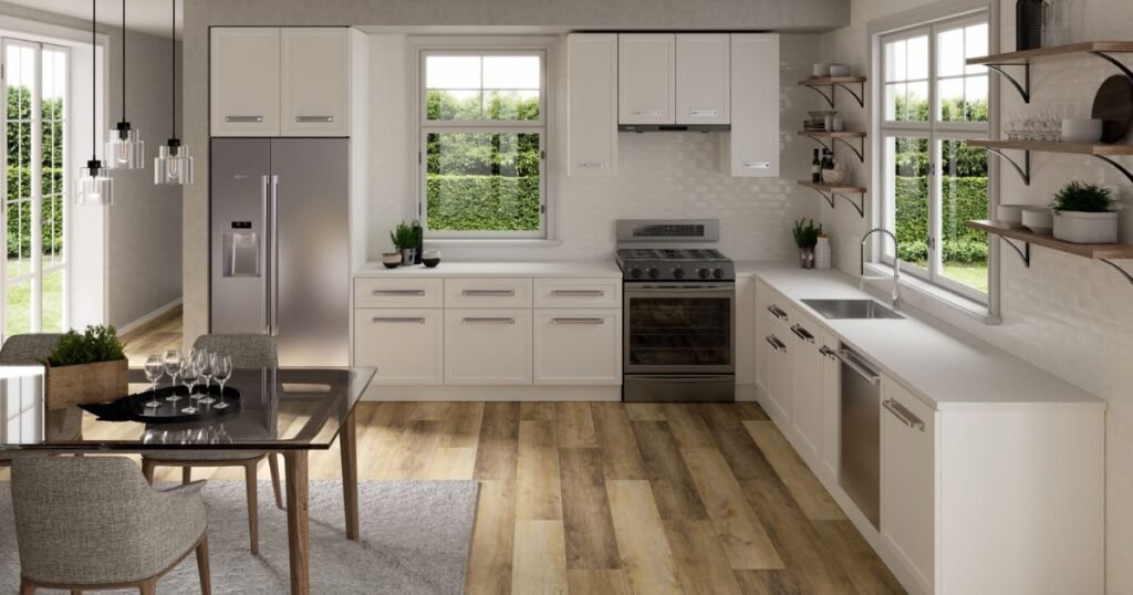 l shaped kitchen