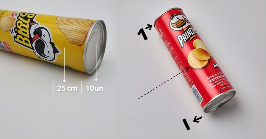 pringles can length