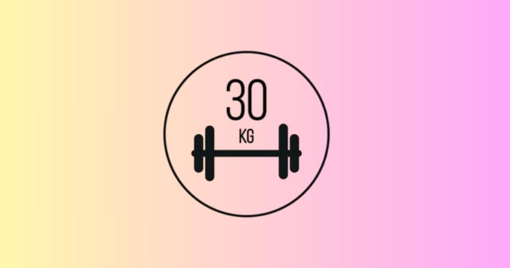 How Much Is 30 kg