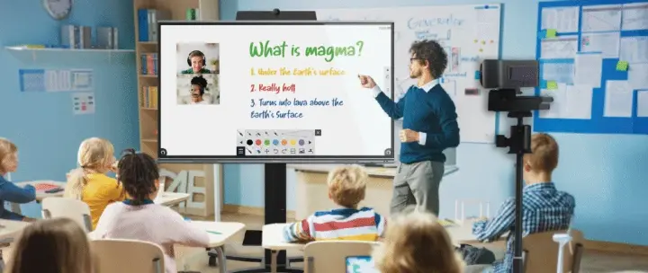 Clear Touch Interactive Displays for Education and Business