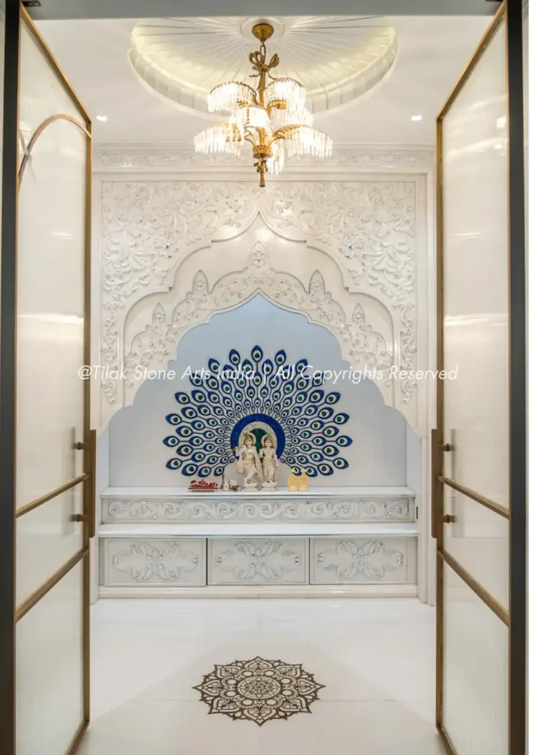 The Prosperity Connection How a Marble Mandir Enhances Wealth and Well-Being