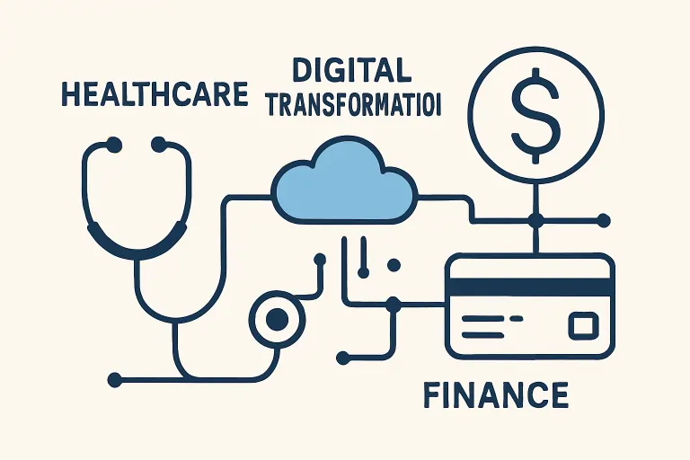 Crafting Digital-First E-Commerce Strategies in Finance and Healthcare