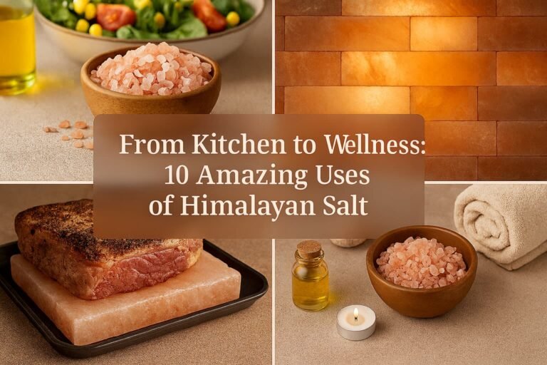 From Kitchen to Wellness 10 Amazing Uses of Himalayan Salt