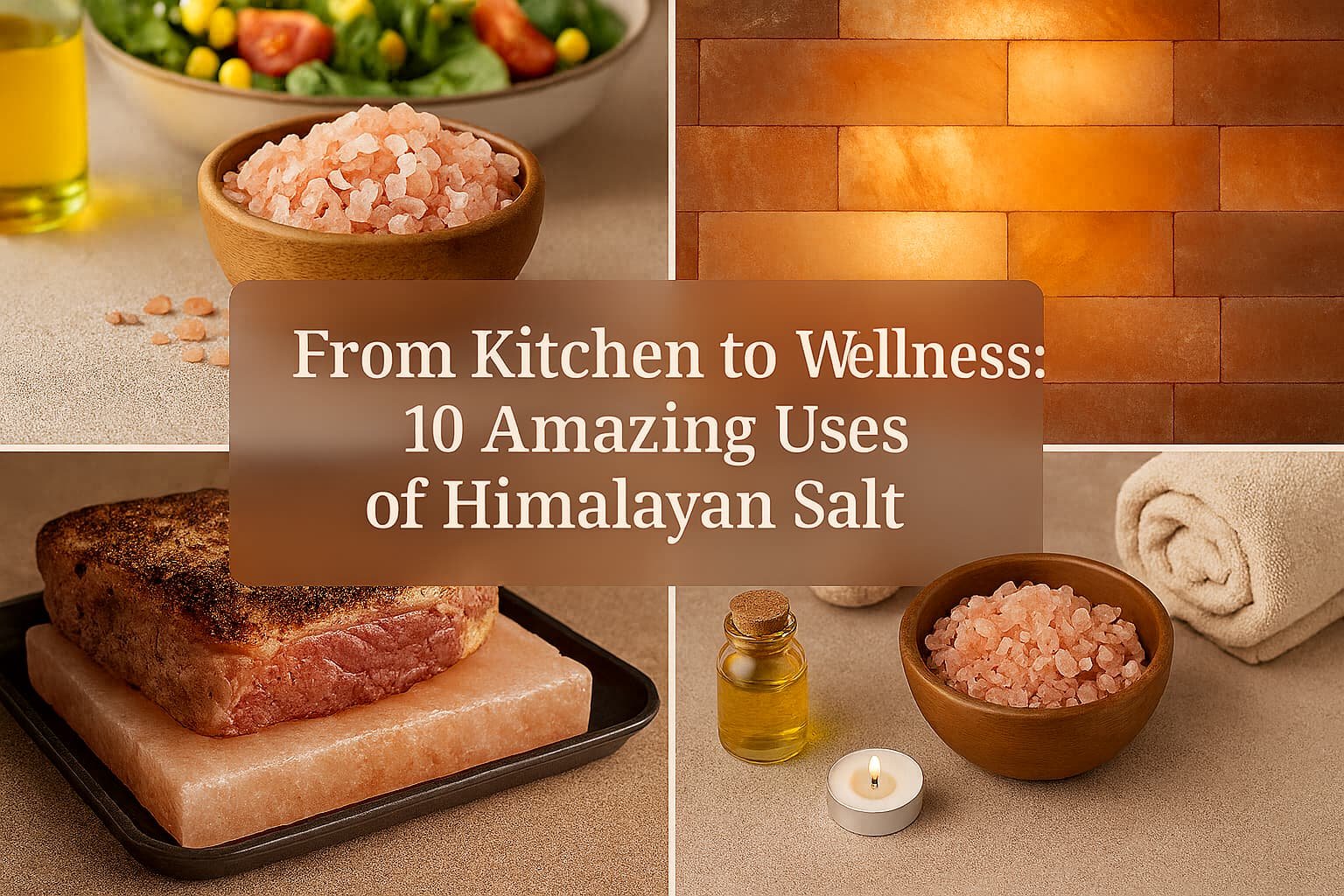 From Kitchen to Wellness 10 Amazing Uses of Himalayan Salt