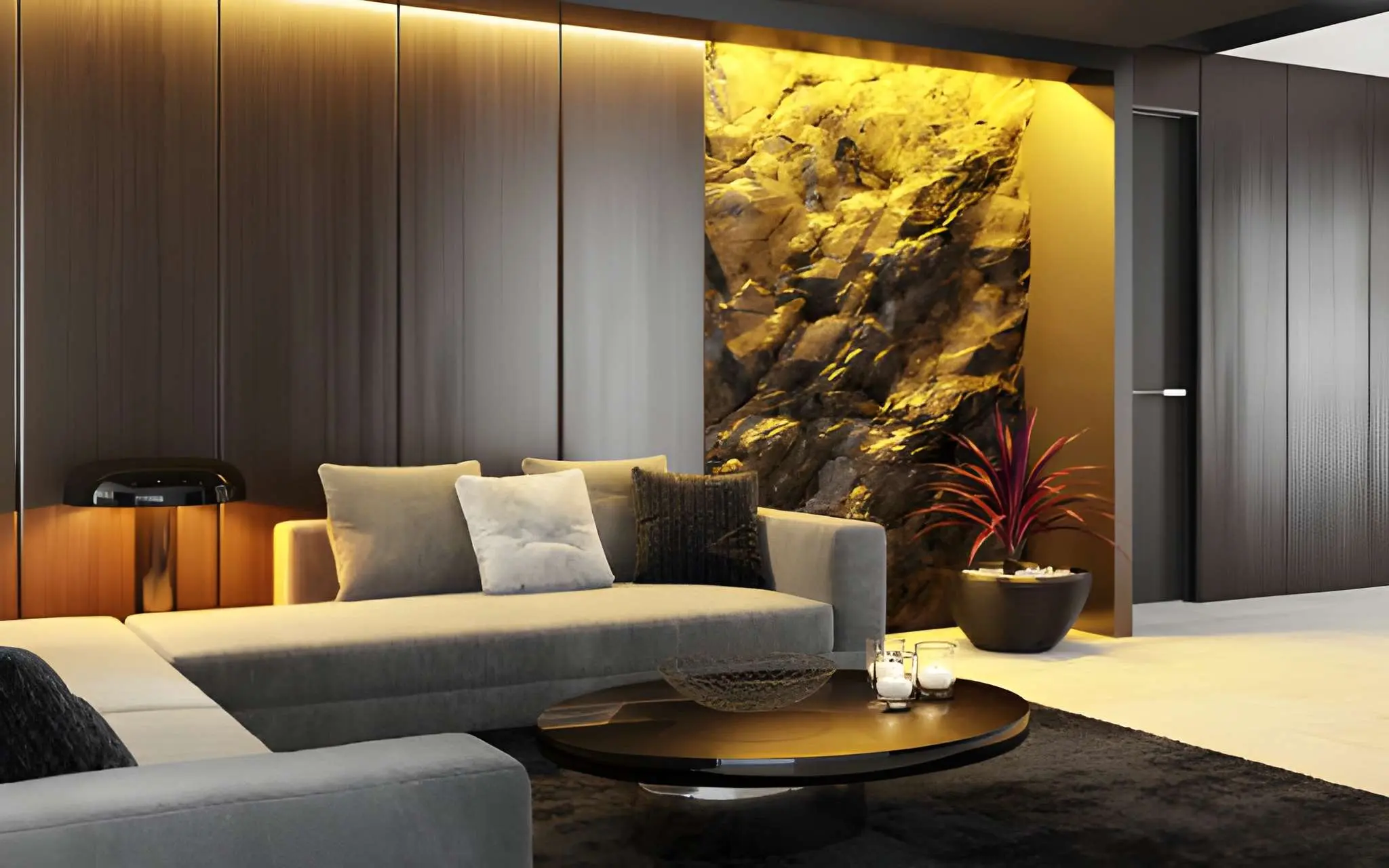 Illuminating Your Living Space with Backlit Stone and Bespoke Décor Accents