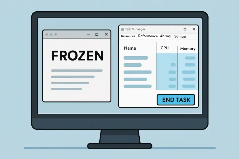 How to Safely Force Quit Unresponsive Programs in Windows