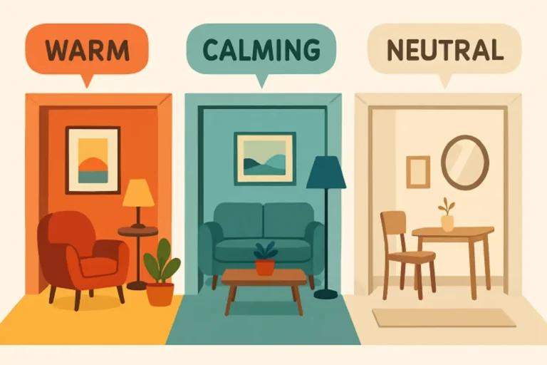 How Color Psychology Shapes Interior Spaces