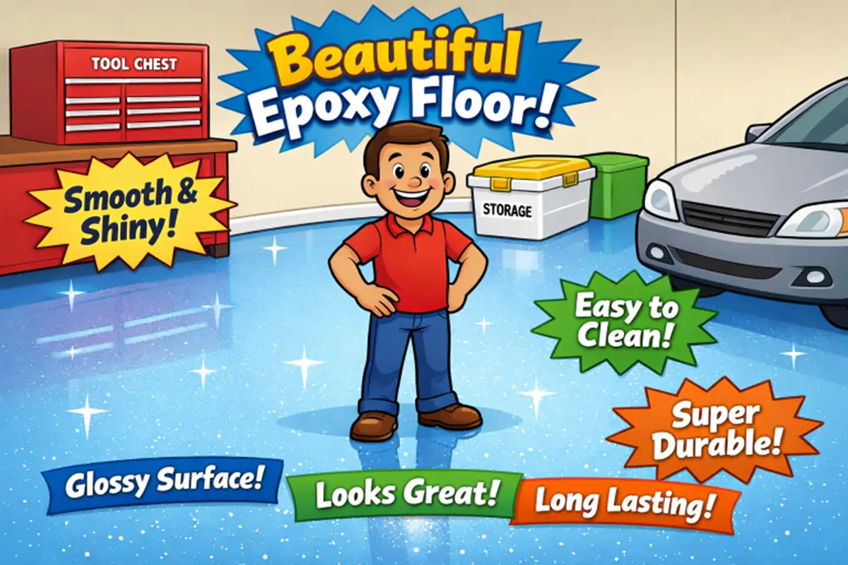 Benefits of Epoxy Garage Flooring
